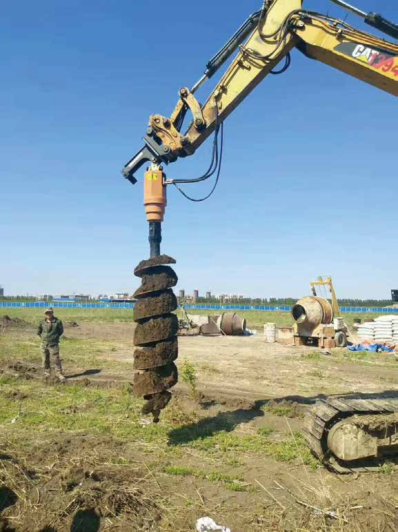 Fence piling / Foundation piles
